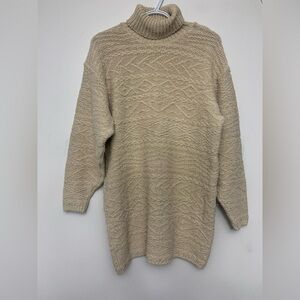 Retro turtleneck long dress size medium